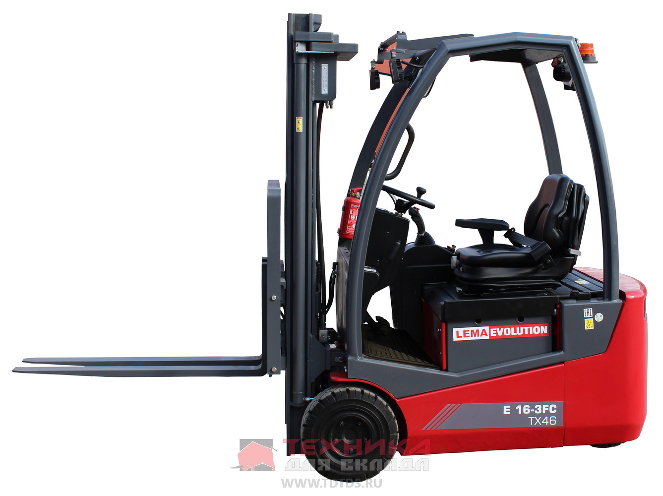 Электрический погрузчик LEMA EVO E 20-3FL TX70