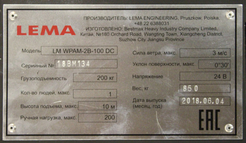 LM WPAM-2B-080 АС+DC